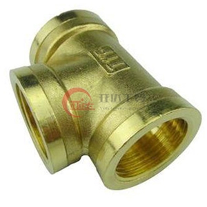 三通液压接头 黄铜卡套式接头