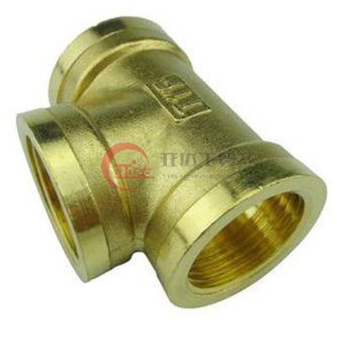 三通液压接头 黄铜卡套式接头