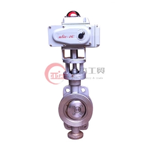 电动对夹硬密封蝶阀