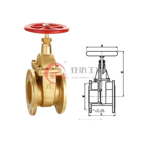 Z45W-10、25黄铜法兰闸阀