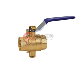 黄铜测温球阀