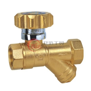 黄铜磁性锁闭带球芯过滤球阀