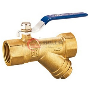 黄铜过滤器球阀
