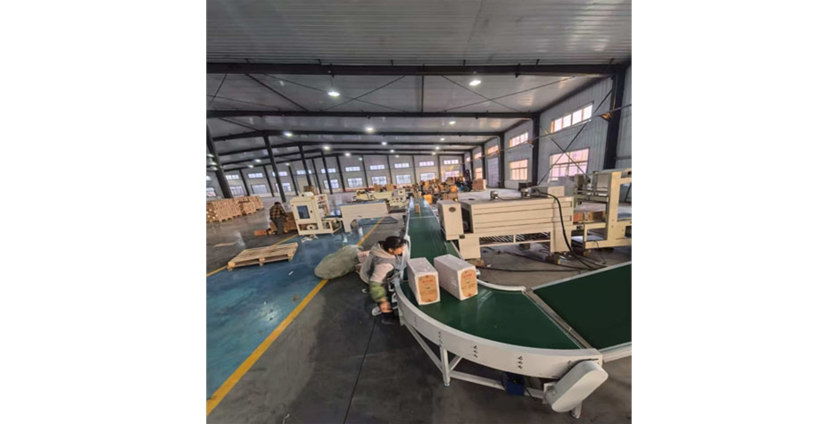 皮带输送机流水线